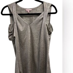 Heather Gray V-Neck Tank Top